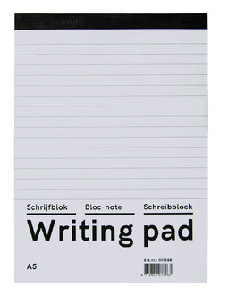 Qbasic - Schrijfblok a5 lijn 160blz 60gr | 10 stuks