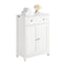 SoBuy FRG238-W - Badkamerkast - 1 lade 2 deuren - Wit 60x87x35cm