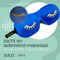 SMUG 3D Slaapmasker - 100% Verduisterend - Ergonomisch Oogmasker - Wink Print, Blauw