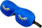 SMUG 3D Slaapmasker - 100% Verduisterend - Ergonomisch Oogmasker - Wink Print, Blauw