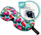 SMUG 3D Slaapmasker met Roze Oordopjes - 100% Verduisterend - Ergonomisch Oogmasker - Flamingo Print