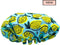 SMUG Douchemuts - Douchekap voor Dames met Alle Haartypes - Stijlvolle Shower Cap voor Vol Haar, Afro en Krullen - Lemon Print