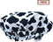 SMUG Douchemuts - Douchekap voor Dames met Alle Haartypes - Stijlvolle Shower Cap voor Vol Haar, Afro en Krullen - Cow Print