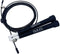 SMUG Professioneel Fitness Springtouw met Opbergzak - Jump Rope voor Volwassenen - Crossfit Speedrope - Home Workout - Zwart