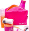 SMUG Toilettas met Haak - Makeup Tasje - Reiszak voor Koffer - Opbergzakje - Reisetui - Fel Roze