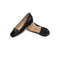 Will's Vegan Store - Ballerina's met Vierkante Neus - Vegan Leer - Zwart - Maat 39