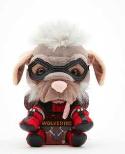 Disney - Marvel - Dogpool - Deadpool - Wolverine - Knuffel - Pluche - Vanaf 0m.