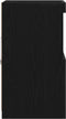 vidaXL - Sideboard - met - LED-verlichting - Zwart - Eiken - 41x37x67 - cm