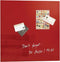 Sigel glasmagneetbord - Artverum - 48x48cm - rood - SI-GL114