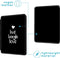 imoshion Ereader Cover / Hoesje Geschikt voor Amazon Kindle (2022) 11th gen / Amazon Kindle (2024) - imoshion Design Sleepcover Bookcase zonder stand - Live Laugh Love
