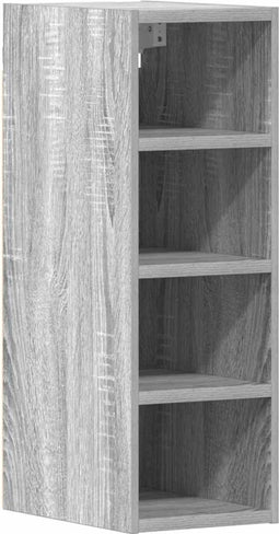 vidaXL - Hangkast - 20x29,5x60 - cm - bewerkt - hout - grijs - sonoma - eikenkleurig
