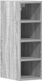 vidaXL - Hangkast - 20x29,5x60 - cm - bewerkt - hout - grijs - sonoma - eikenkleurig