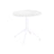Eettafel Home ESPRIT Wit Metaal Polypropyleen 80 x 80 x 75 cm