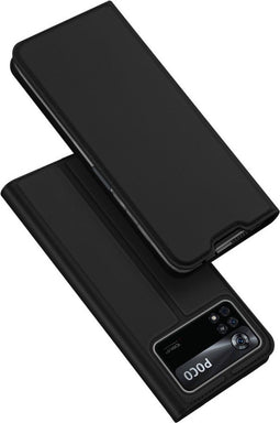 Dux Ducis - Slim bookcase hoes - Geschikt voor Xiaomi Poco X4 Pro 5G - Zwart