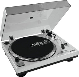 Omnitronic BD-1380 - USB-platenspeler - Riemaanrijving met opname-software - Zilver