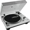 Omnitronic BD-1380 - USB-platenspeler - Riemaanrijving met opname-software - Zilver