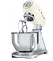 Smeg SMF02CREU - Keukenmachine - 800W - 4,8L RVS mengkom - Créme