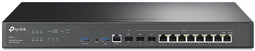 TP-Link ER8411 - VPN Router - 10G Poorten - 8x 1Gbps Ethernet - 4GB RAM - Hoogte 44mm