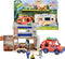 BLUEY - Bluey's 4WD Auto en Kampeeravonturen Deluxe Speelset - 12 onderdelen (3 stuks)