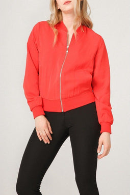 Fontana 2.0 - Jas - Slim fit - Gevoerd - Rood (LEDA_ROSSO)