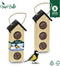 Complete Vogel-Buffet Chalet 3 Vogelvoederhuisje voor Mezen inclusief Vogelvoer