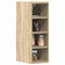vidaXL - Hangkast - 20x29,5x60 - cm - bewerkt - hout - sonoma - eikenkleurig