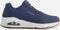 Skechers Uno - Stand On Air - Heren Sneakers - Air-Cooled Memory Foam - Navy