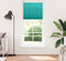 vidaXL - Plissé - rolgordijn - 100x200 - cm - stofbreedte - 99,4cm - petrol - groen