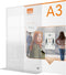 Nobo Premium Plus A3 Vrijstaand Posterframe/Informatiebord - Dubbelzijdig - Transparant Acryl