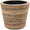 Plantenbak Rotan - Ø38cm - Naturel Bruin - Drypot Bloemenmand Streep - Het Mandenhuys
