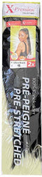 Hair extensions X-Pression Pré-Peigné 1B Ultra-light (2 uds)