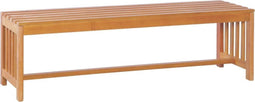 vidaXL - Tuinbank - 130 - cm - massief - eucalyptushout