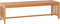 vidaXL - Tuinbank - 130 - cm - massief - eucalyptushout