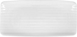 Snackdienblad Ariane Artisan Keramisch Wit 30 x 15 cm (6 Stuks)