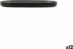 Snackdienblad Bidasoa Gio Grijs Plastic 23 x 10 cm 12 Stuks