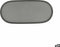 Snackdienblad Bidasoa Gio Grijs Plastic 28 x 12 cm 12 Stuks