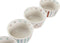 Snackdienblad DKD Home Decor 19,7 x 19,7 x 1 cm Multicolour Keramiek