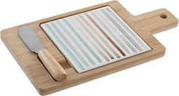 Snackdienblad DKD Home Decor 21,5 x 11,8 x 1,5 cm Keramiek