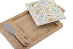 Snackdienblad DKD Home Decor 21,5 x 11,8 x 1,5 cm Keramiek
