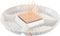 Snackdienblad DKD Home Decor 23,5 x 23,5 x 3 cm Multicolour Keramiek