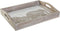 Snackdienblad DKD Home Decor Getailleerd Olifant Bruin Indiaas (40,5 x 30,5 x 7 cm)