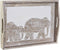 Snackdienblad DKD Home Decor Getailleerd Olifant Bruin Indiaas (40,5 x 30,5 x 7 cm)