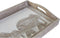 Snackdienblad DKD Home Decor Getailleerd Olifant Bruin Indiaas (40,5 x 30,5 x 7 cm)