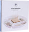 Snackdienblad DKD Home Decor Groen Bamboe Keramiek (23,5 x 23,5 x 3 cm)