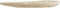 Snackdienblad DKD Home Decor Hart Lichtbruin Tropisch (35 x 24 x 4 cm)