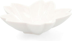 Snackdienblad Quid Select Bloem Keramisch Wit (6 Stuks) (Pack 6x)