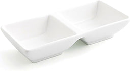 Snackdienblad Quid Select Keramisch Wit 15 x 7 cm (12 Stuks) (Pack 12x)