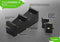 Snakebyte Twin Charge X - Oplaadstation - Xbox One - Zwart