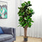 Coast - Kunstmatige Vijgenboom 1,5 m - Realistische Bladeren - Mos Pot