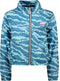 B. Nosy Kids Meisjes Jas - Spijkerjas met capuchon - Zebra print - Maat 98